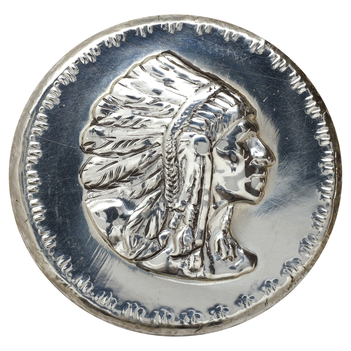 RSSC 1oz Chief .999 Fine Silver Round (No Tax)