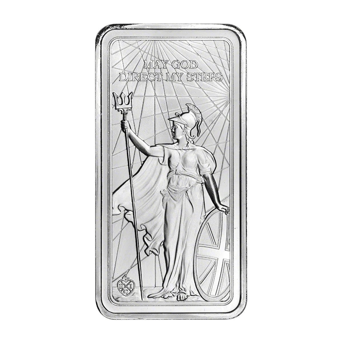 2022 St. Helena £10 Standing Britannia 10oz .999 Silver Bar (No Tax) Flaws