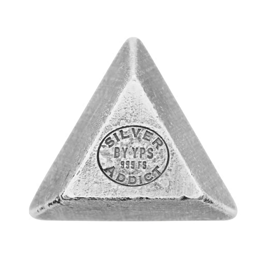 YPS "Silver Addict" Wedge 4oz .999 Fine Silver Bar (No Tax) Minor Rubbing