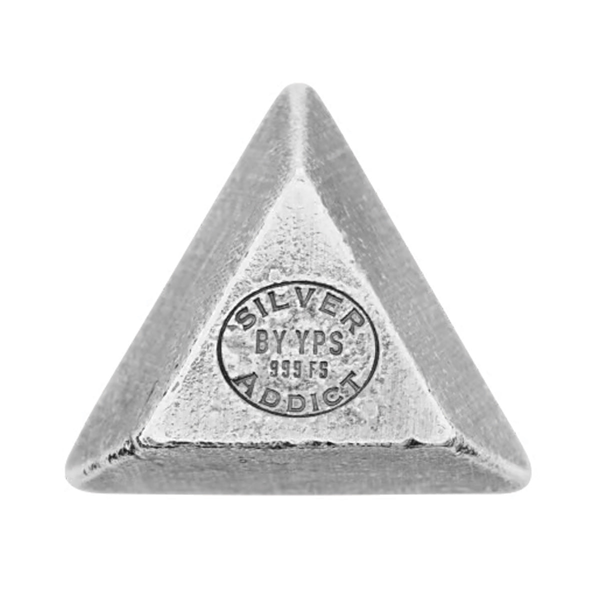 YPS "Silver Addict" Wedge 4oz .999 Fine Silver Bar (No Tax) Minor Rubbing