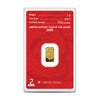 Argor-Heraeus 2025 Year of the Snake 1 Gram Gold Bar (No Tax) Card Scratches