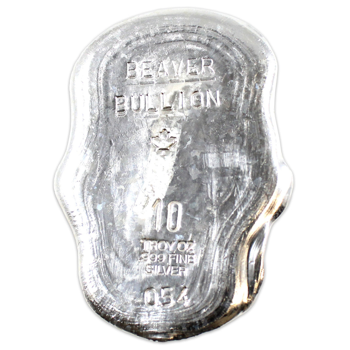Beaver Bullion Celtic Skull 10oz. .999 Fine Silver (No Tax)