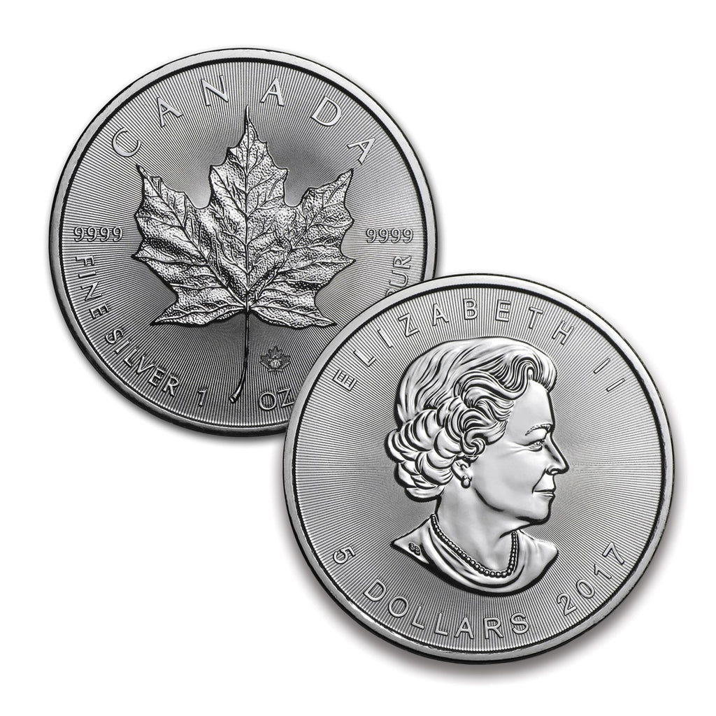 2017 Canada $5 1oz. Silver Maple Leaf .9999 Fine Silver (No Tax)