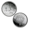 Monarch Hot Air Balloon 1/4oz .999 Silver Round (Tax Exempt) Scr/Light Toning