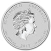2017 Australia $10 Year of the Rooster 10oz Fine Silver (No Tax) Capsule Scuffed/Scr