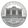 2010 Austria 1.5 Euro Philharmonic .999 Silver (No Tax) Light Toning