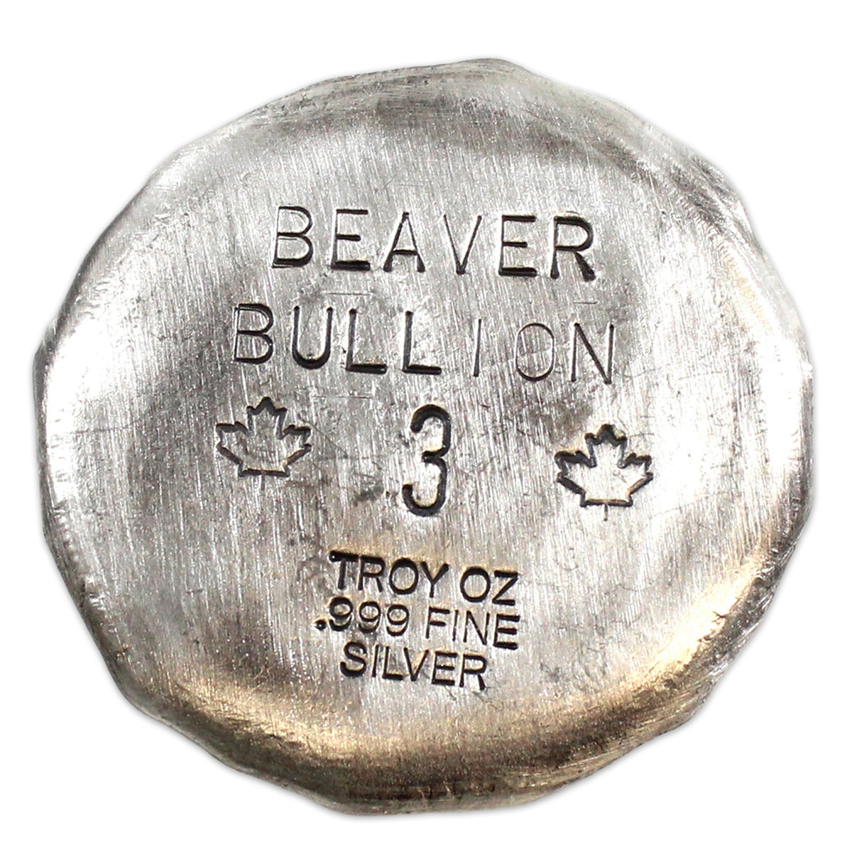 Beaver Bullion Day of the Dead 3oz. .999 Silver Round (No Tax)