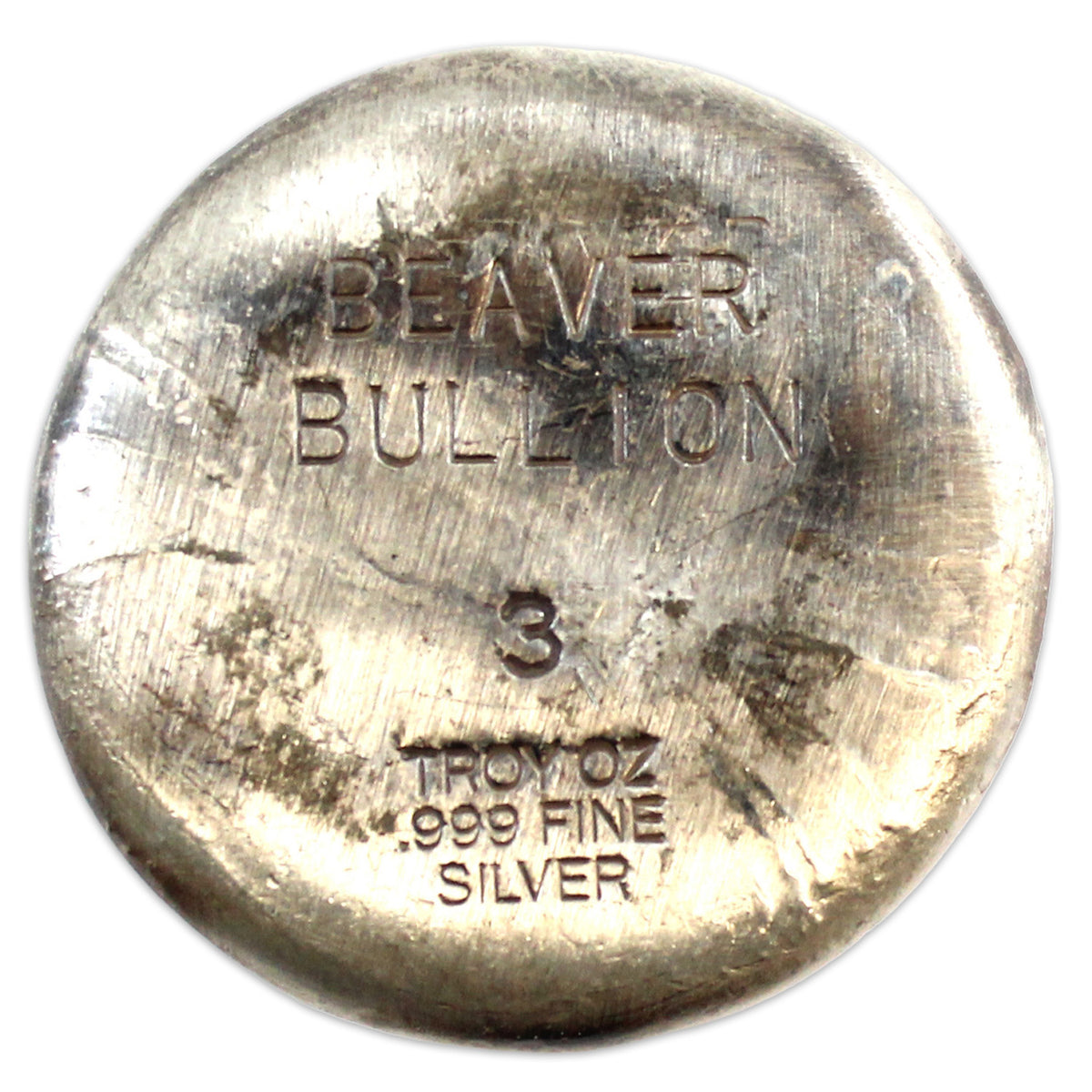 Beaver Bullion Cobra with Enamel Eye 3oz .999 Fine Silver Round (No Tax) Toning
