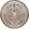 Aztec Calendar 1oz. .999 Silver Round (No Tax) Lightly Toned