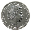 2014 Great Britain £2 Year of the Horse 1oz. .999 Silver (No Tax) Light Toning