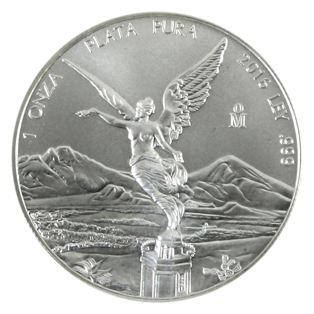 2016 Mexico Libertad 1oz. .999 Silver (No Tax) Toning