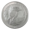 2014 Australia $10 Kookaburra 10oz Silver (No Tax) Light Toning/Scr Capsule