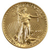1992 USA $5 Gold Eagle (1/10oz. Gold Content) with CoA in Case (Box lightly damaged) No Tax