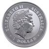 2001 $1 Year of the Snake 1oz Silver (No Tax) COIN ONLY/Lightly Toned