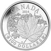 2014 Canada $100 Majestic Maple Leaves 10oz Fine Silver (No Tax)