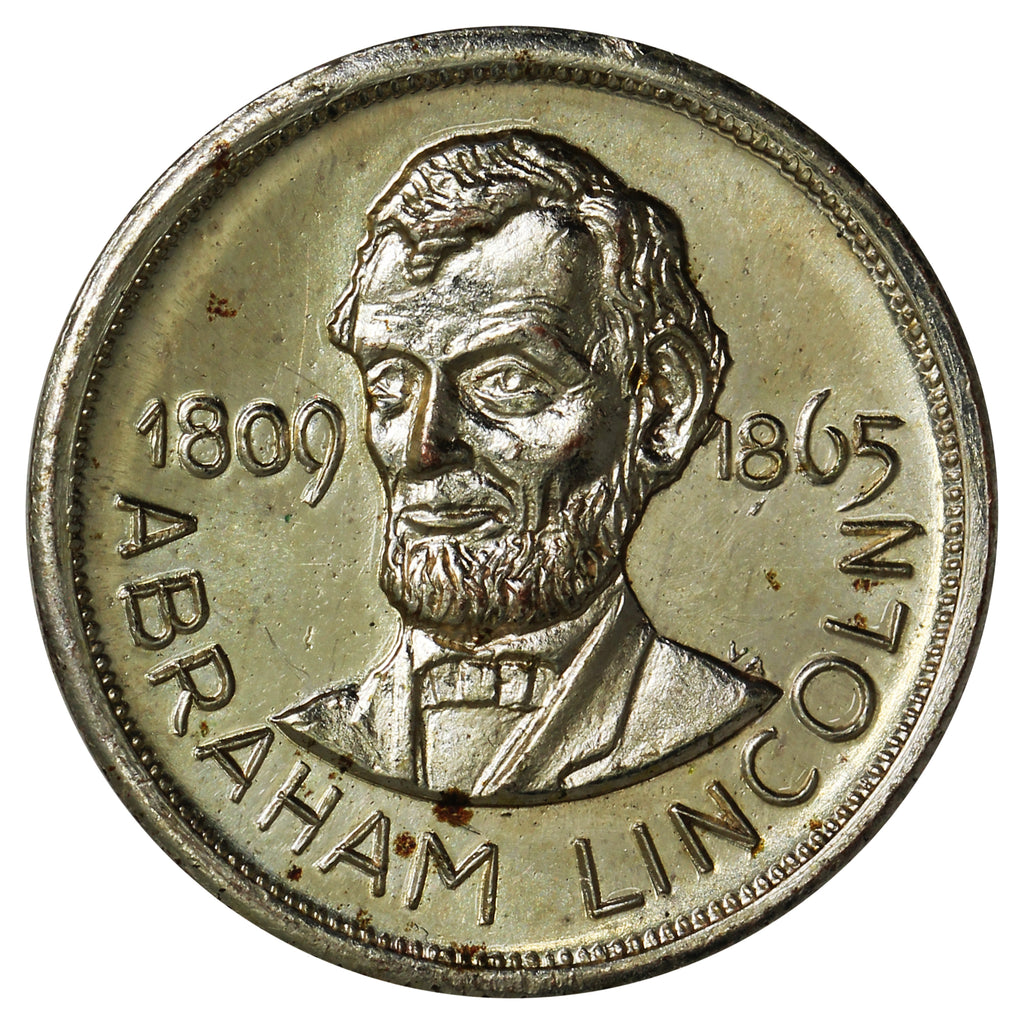 Abraham Lincoln, 16th President of the USA, 1861-1865, Medallion (May have spots)