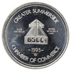 1995 Summerside, PEI, Trade Dollar Token: Year of Municipal Incorporation