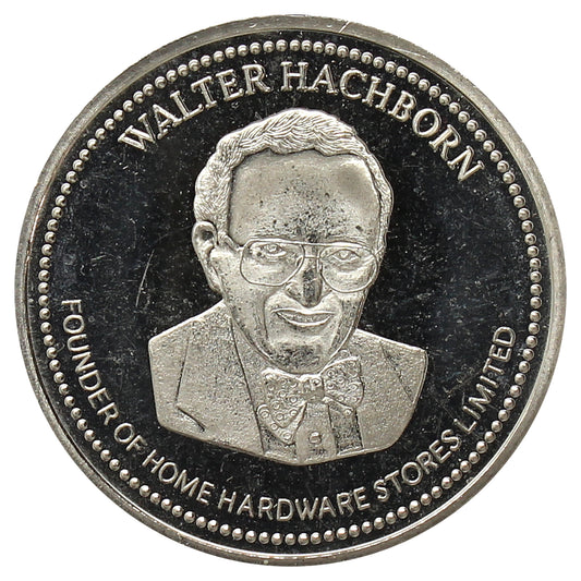 2001 Kitchener-Waterloo Oktoberfest $2 Trade Dollar Token: Walter Hachborn
