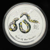 2013 $30 Colourized Lunar Snake Series II KILO Silver Coin BU (No Tax) Issues