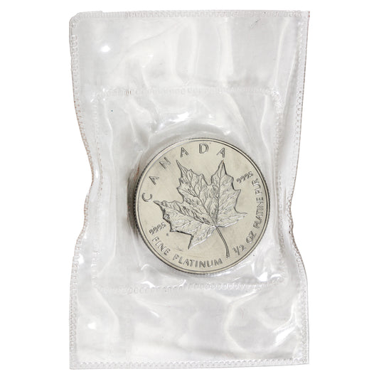 1991 Canada $20 1/2oz Platinum Maple Leaf SEALED (No Tax) No CREDIT CARD OR PAYPAL.