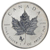 2014 Canada $5 Horse Privy 1oz .9999 Silver Maple Leaf (No Tax) Toned