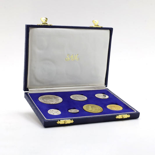 South Africa 1963 7-coin Proof Set (Light issues)