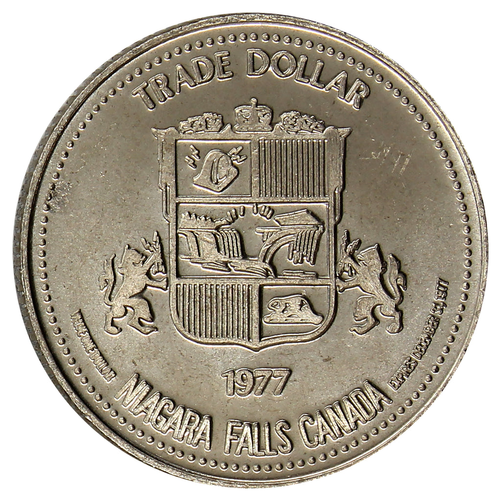 1977 Niagara Falls, ON, Trade Dollar Token
