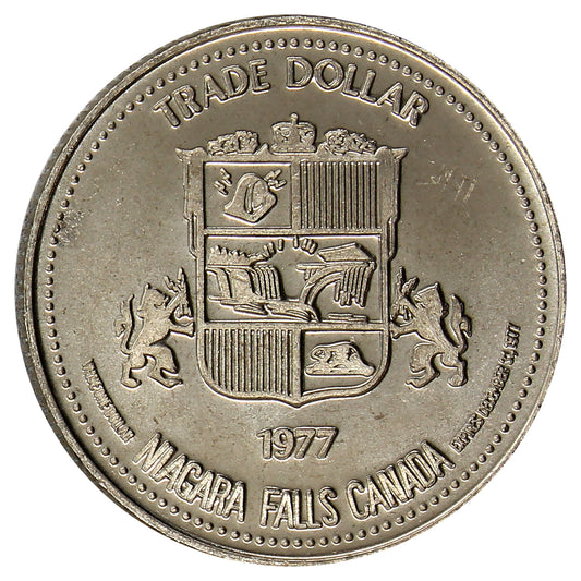 1977 Niagara Falls, ON, Trade Dollar Token