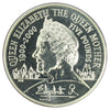 Great Britain 2000 5 Pounds The Queen Mother Centenary Crown in Folder (Folder wear)