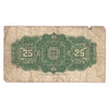 DC-24d 1923 25-cent Shinplaster, Campbell-Clark, VG-F (VG10) Tears, Holes or Impaired