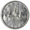1955 Canada Dollar UNC+ (MS62) Scratched, marks, or impaired