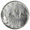 1935 Canada Dollar AU-UNC (AU55) Impaired