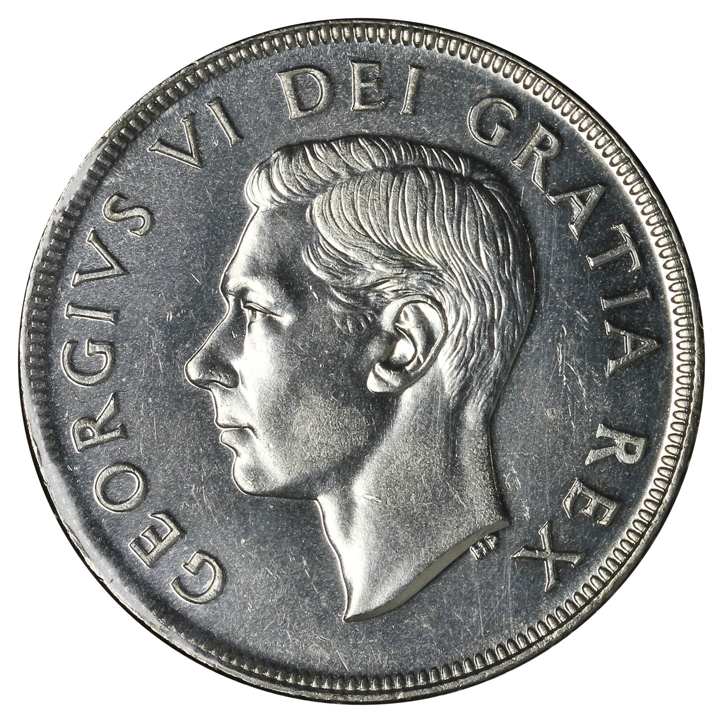 1952 NWL Canada Dollar Brilliant Uncirculated (MS63) Impaired