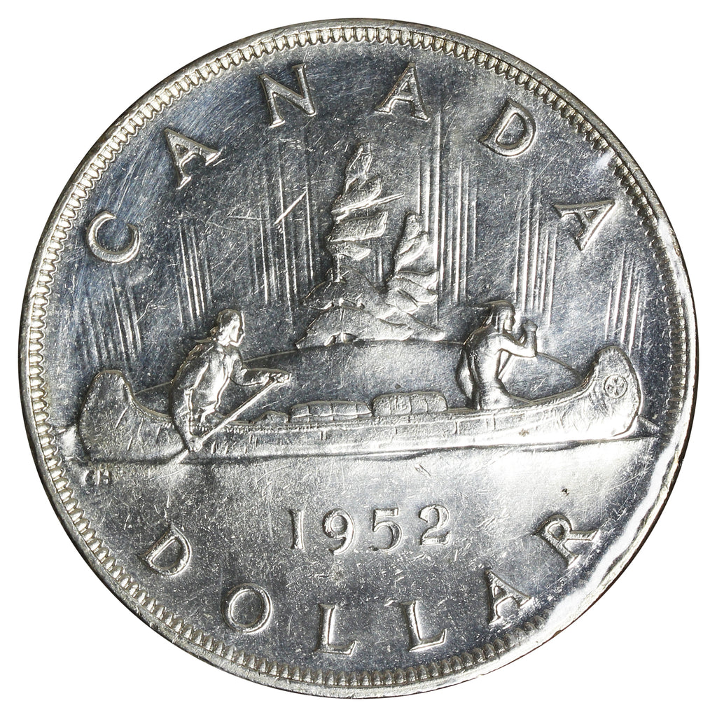 1952 NWL Canada Dollar UNC+ (MS62) Impaired