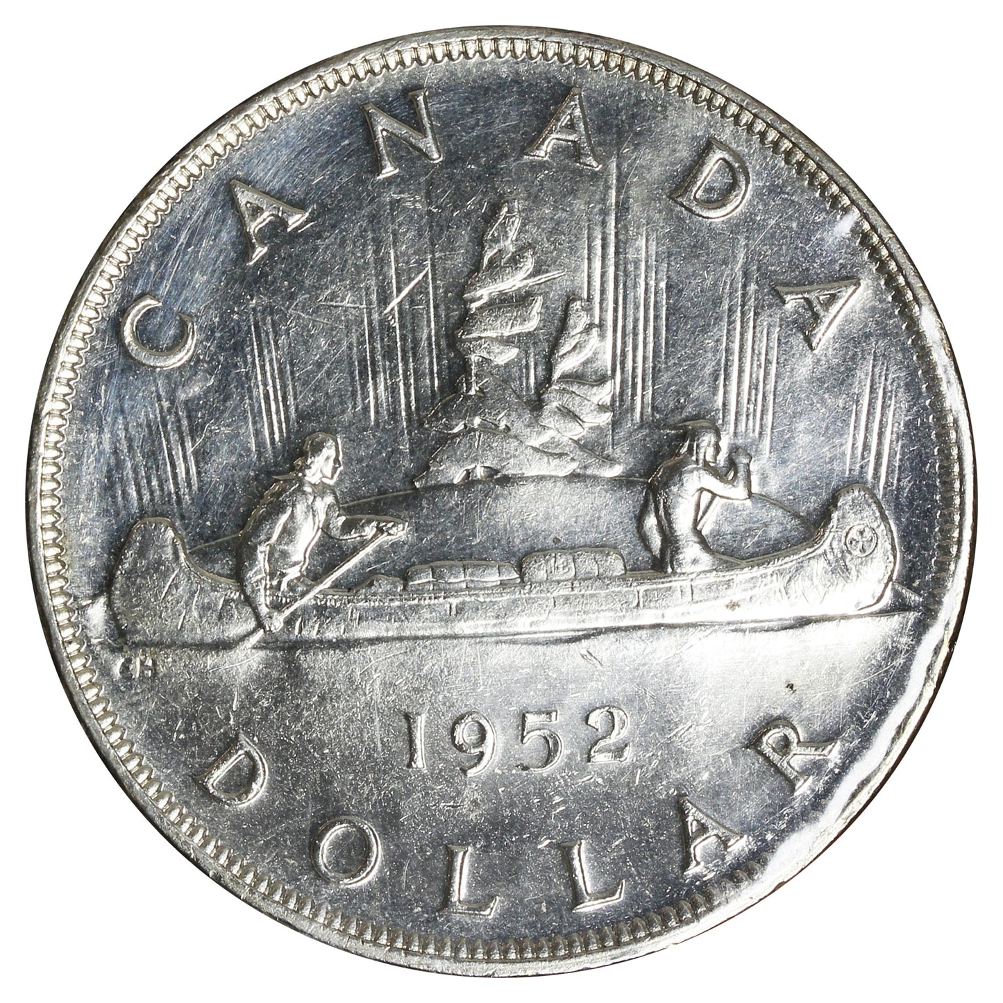1952 NWL Canada Dollar UNC+ (MS62) Impaired
