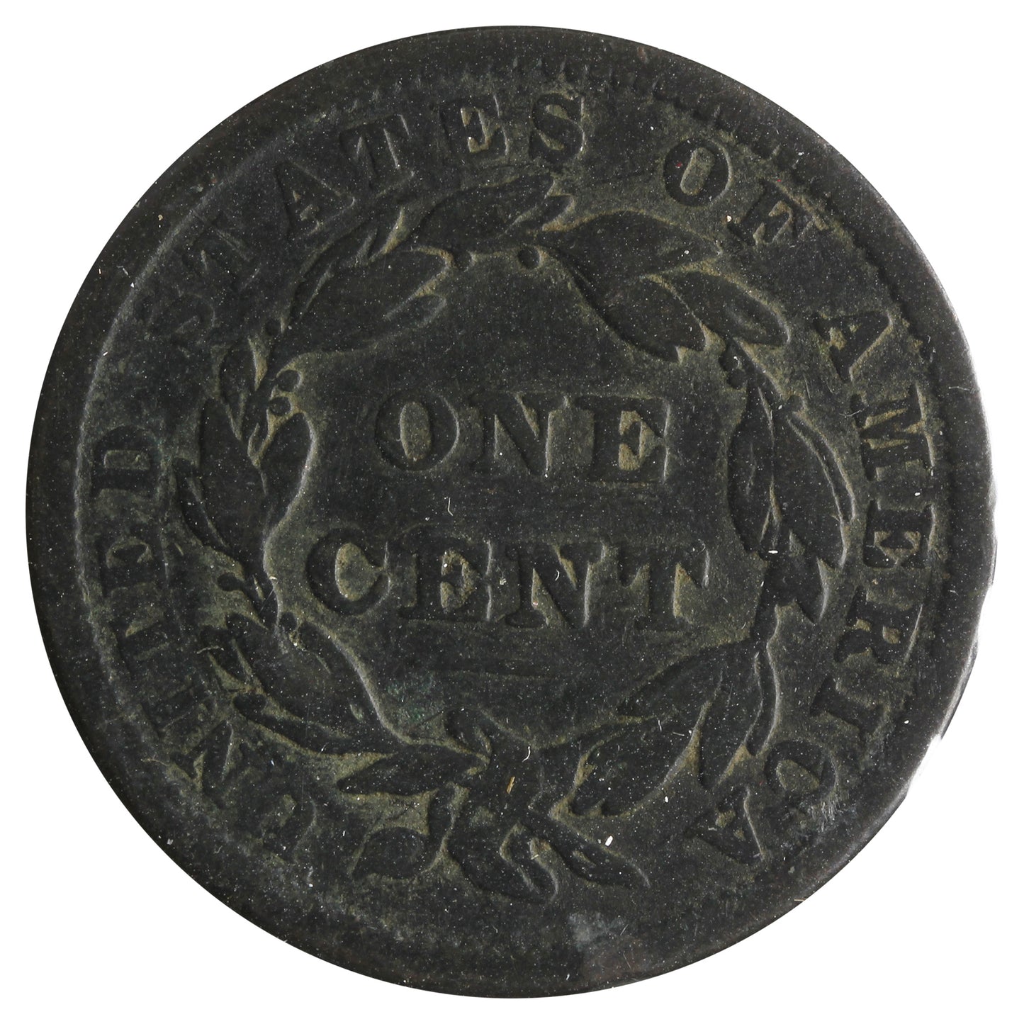 1838 USA Cent VG-F (VG10) Impaired
