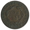1831 Large Letters USA Cent Fine (F-12) Impaired