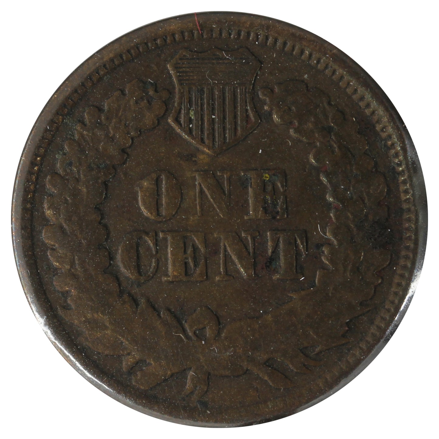 1864 Var. 3 No L USA Cent G-VG (G6) Scratched, Cleaned, or Impaired