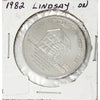 1982 Lindsay, ON, 125th Anniversary Dollar Trade Token