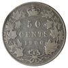1900 Canada 50-Cents Very Good (VG8) Scratched, marks, or impaired