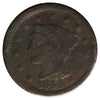 1845 USA Cent VG-F (VG-10) Impaired