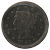 1848 USA Cent Very Fine (VF-20) Impaired
