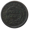 1848 USA Cent Very Fine (VF-20) Impaired