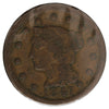 1847 USA Cent Fine (F-12) Impaired