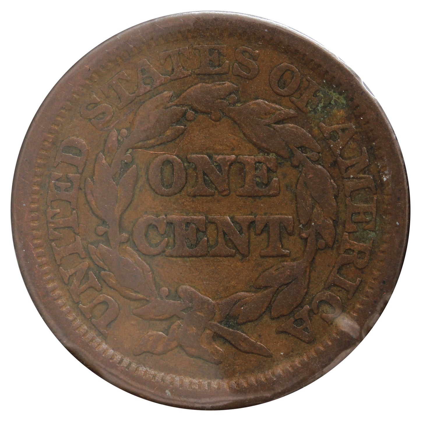 1847 USA Cent Fine (F-12) Impaired