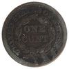1848 USA Cent F-VF (F-15) Impaired