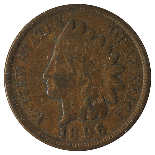 1896 USA Cent Very Fine (VF30) Impaired