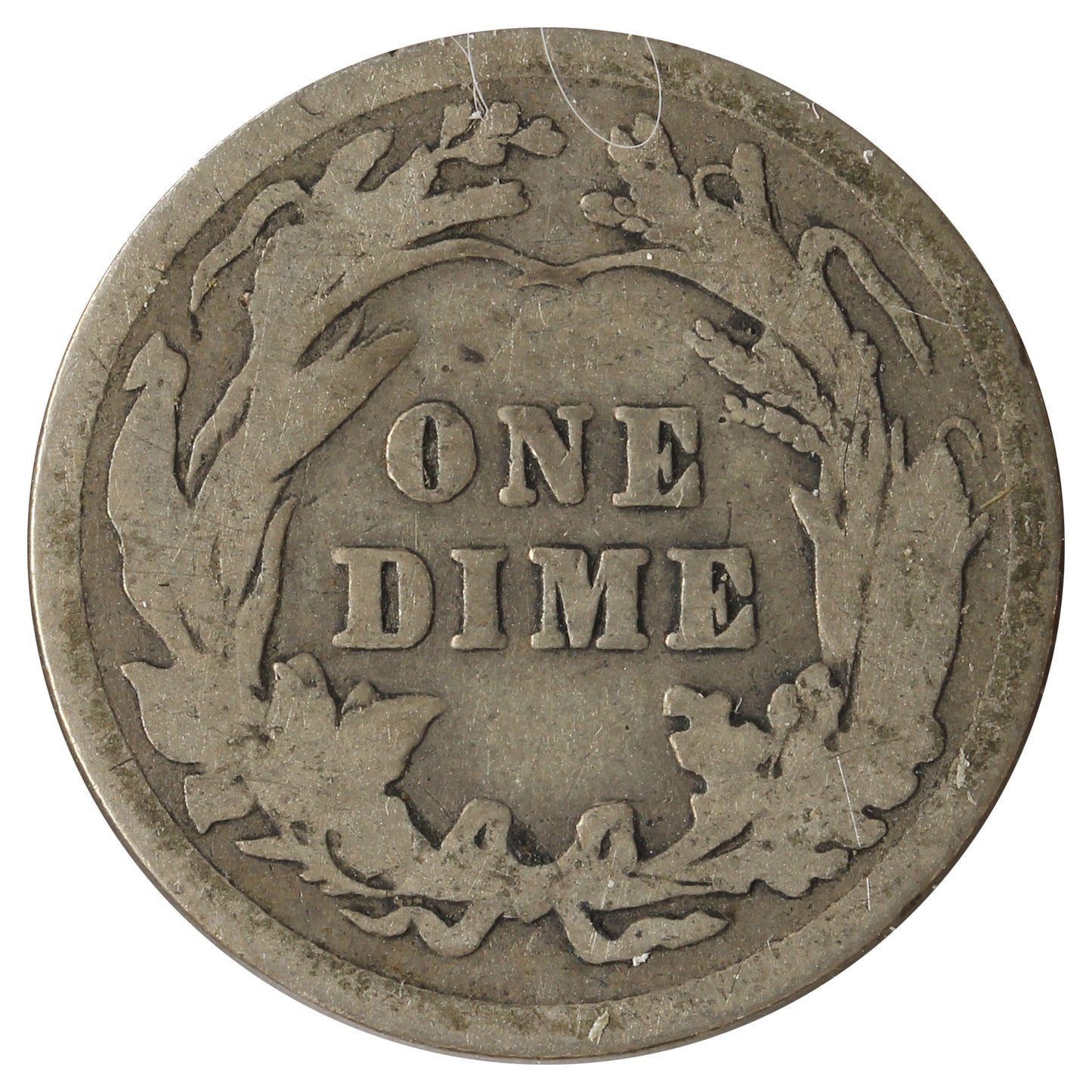 1911 USA Dime Good (G4) Scratched, Cleaned or Impaired