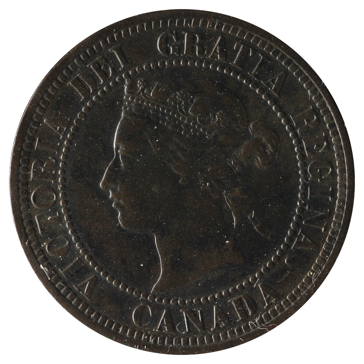 1882H Obv. 1 Canada 1-cent VF-EF (VF30)