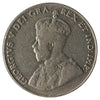 1925 Canada 5-cents Fine (F12) Impaired